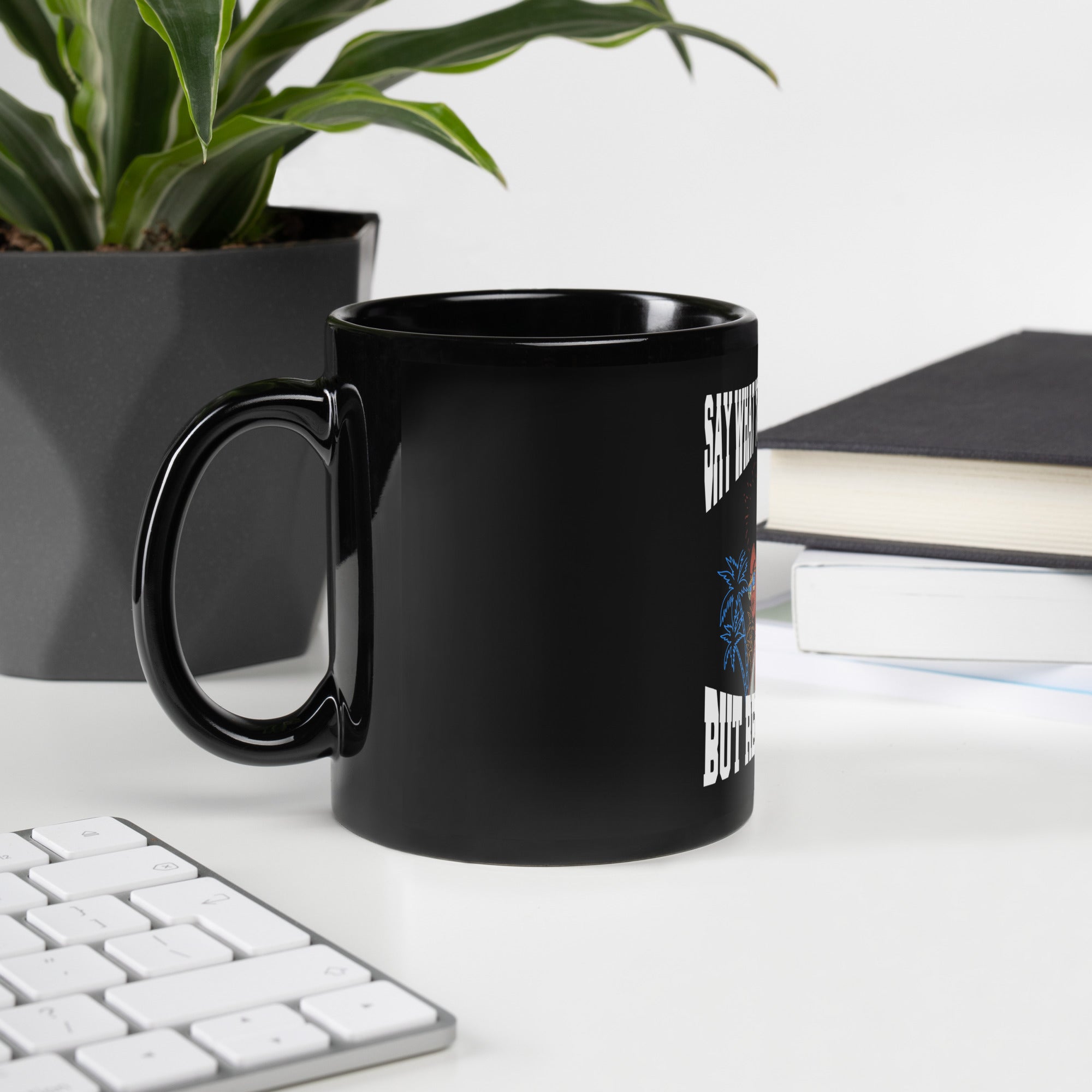 Black Glossy Mug