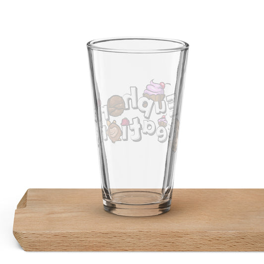 Shaker pint glass