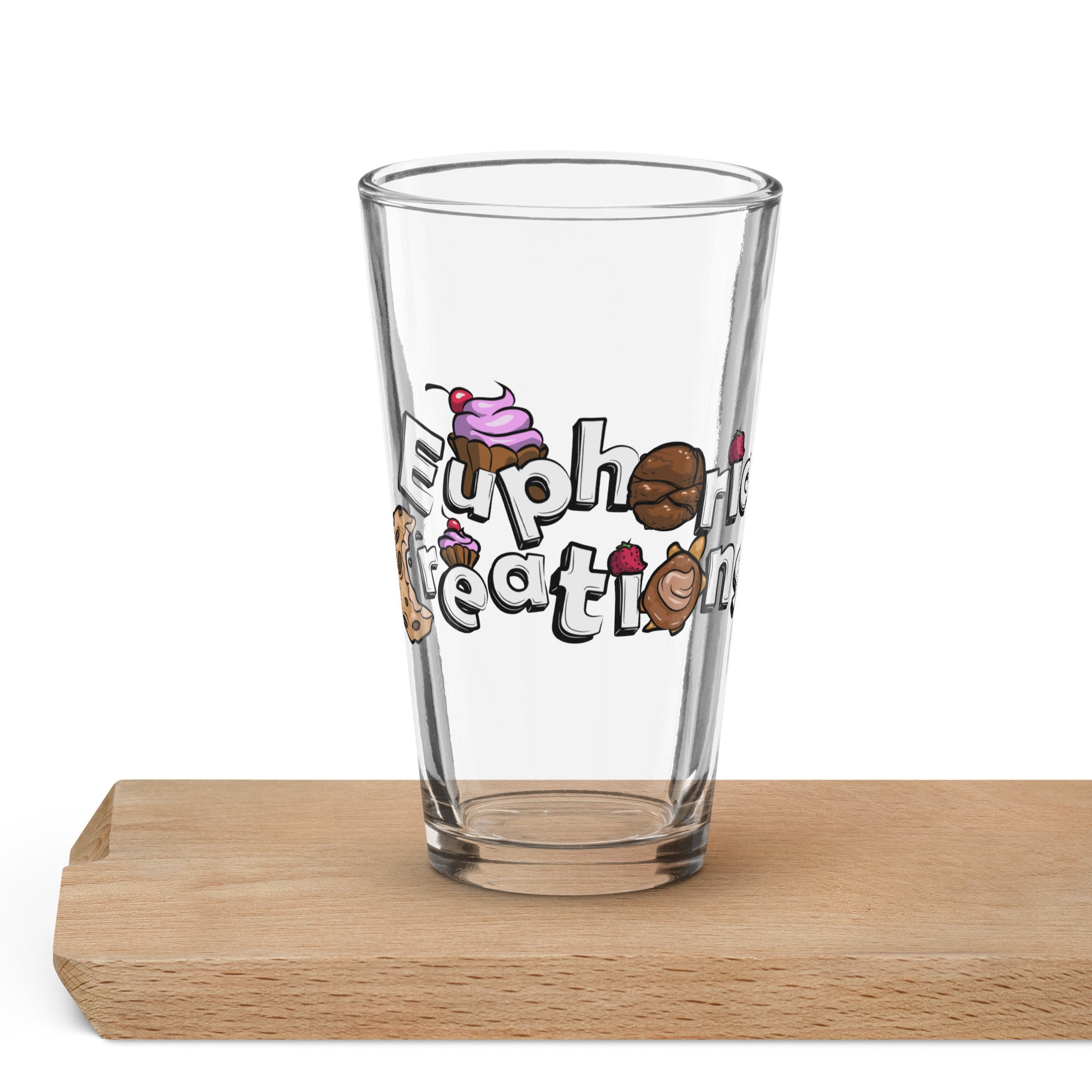 Shaker pint glass